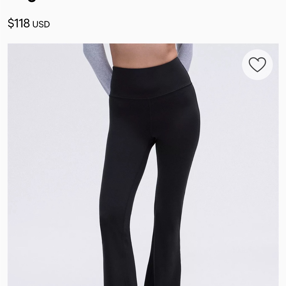 SHORT Lululemon FLARE high waisted leggings. size 4 Groove Nulu